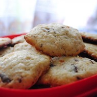 Овсяное печенье с шоколадом