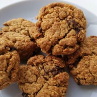 Овсяное безглютеновое печенье с шоколадом