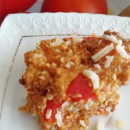 Овсяные хлебцы с перцем