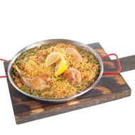 Паэлья с кроликом