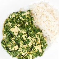 Палак панир с пряностями