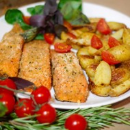 Панированная радужная форель