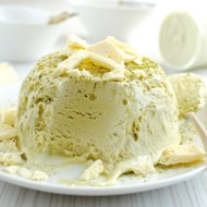 Парфе с белым шоколадом и чаем матча