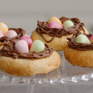 Пасхальное творожное печенье «Гнездышки»