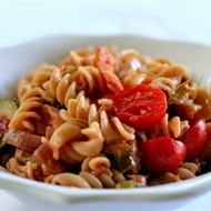 Паста примавера с соусом маринара