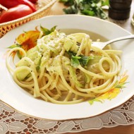 Паста с цукини и сыром