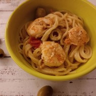 Паста с креветками