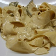 Паста с лесными грибами в сливочном соусе