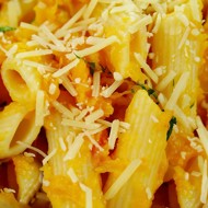 Паста с жареной тыквой баттернат