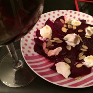 Печеная свекла с сыром