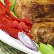 Печеная свинина