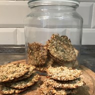 Печенье из овсяных хлопьев и банана