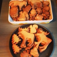 Печенье с имбирем и корицей