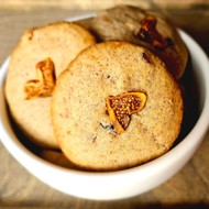 Печенье домашнее с инжиром