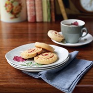 Печенье-спиральки с арахисовой пастой и желе