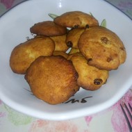 Печенье творожное с изюмом