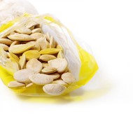 Печеные тыквенные семечки с солью