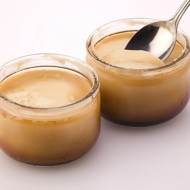 Печеный сливочный крем из кленового сиропа