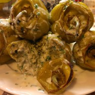 Перец, фаршированный индейкой (Бибяр-долмасы)