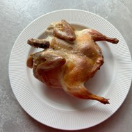 Перепелки запеченные в рукаве