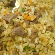 Перловая каша с говядиной