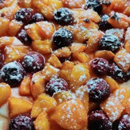 Песочный пирог с ягодами