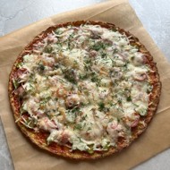 Пицца с кабачковой основой