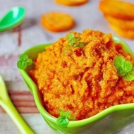 Пикантная закуска из тыквы и копченого тунца