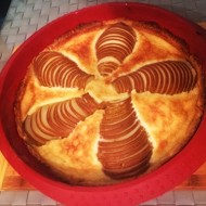 Пирог грушевый со сливками