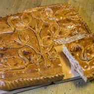 Пирог из семги и судака