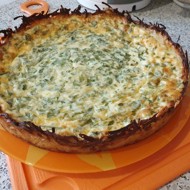 Пирог на картофельной основе