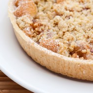 Пирог с абрикосами и мюсли