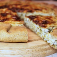 Пирог с цукини и фетой