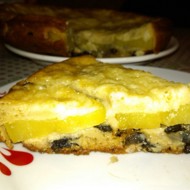 Пирог с грибами и с каpтошкой в мультиварке