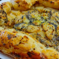 Пирог с грушами и маком