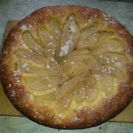 Пирог с грушей