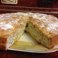 Пирог с яблоками и маком