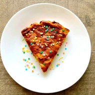 Пирог с кабачком и грушей