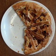 Пирог с курагой