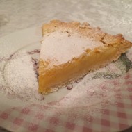 Пирог с лимонным кремом