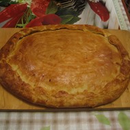 Пирог с лимонной начинкой