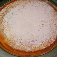 Пирог с лимоном и сыром Филадельфия