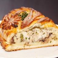 Пирог с сердечками кролика