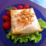 Пирог с треской