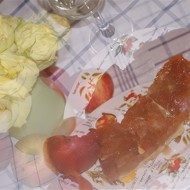 Пирог татен с яблоками и розмарином