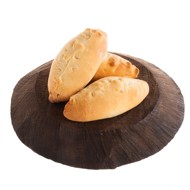 Пирожки с луком и яйцом