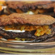 Пирожные из печени с овощей