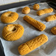 Пирожное с кофейным кремом