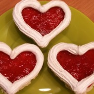 Пирожное «Валентинки»