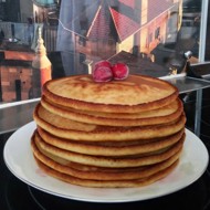 Пышные блины на молоке